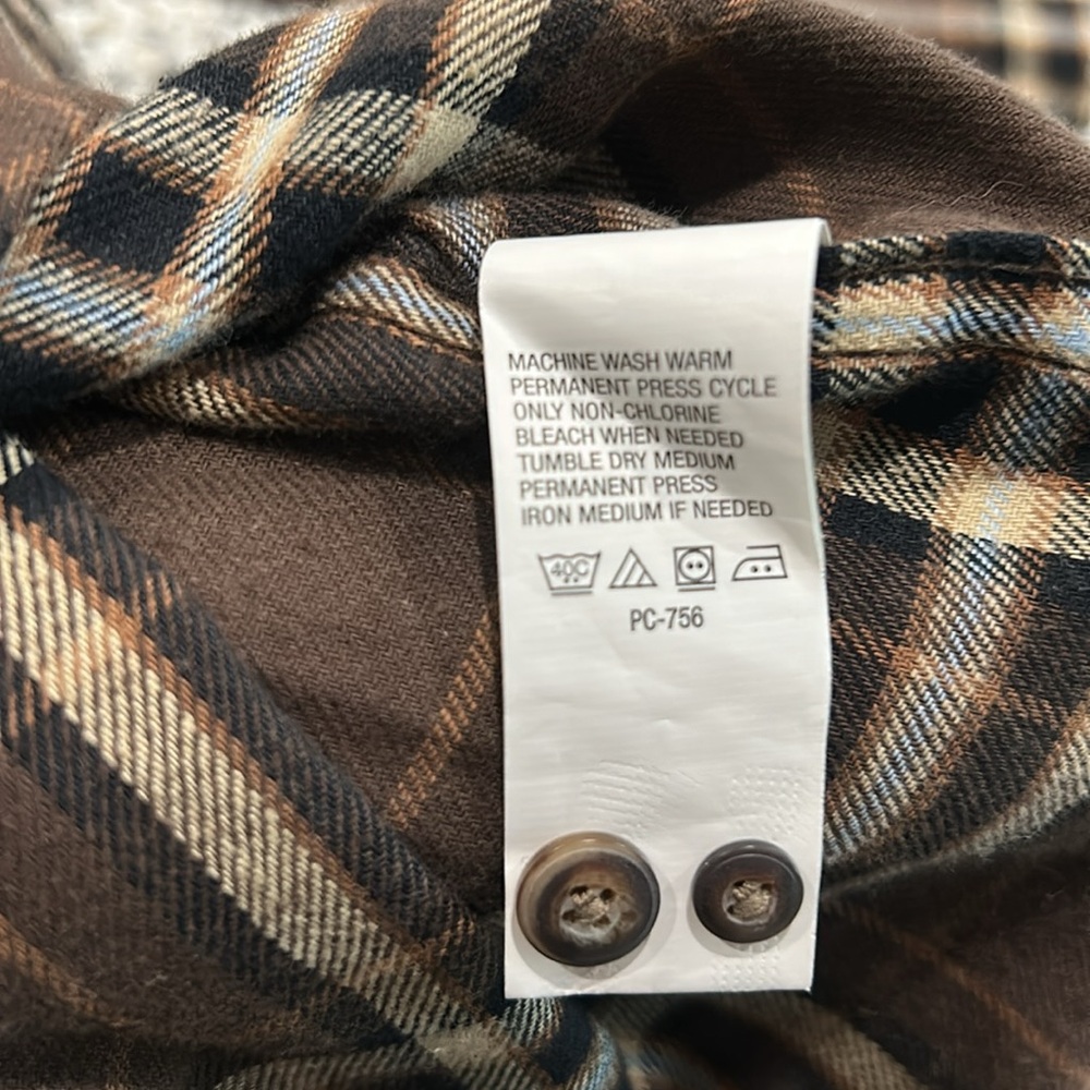 Timberland Brown Plaid Flannel Button-Up Long Sleeve Shirt
Size 2XL - Picture 5 of 5